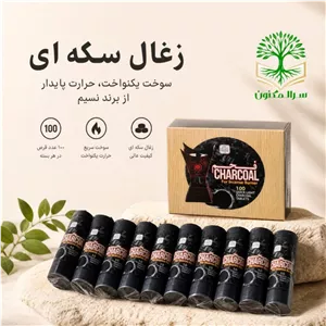 زغال خودسوز بسته 10 عددی برند نسیم ساخت کشور امارات