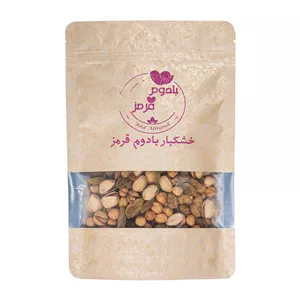 آجیل مشکل گشا بادوم قرمز نمکدون - 500 گرم