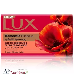 صابون لوکس LUX رایحه عطر رمانتیک بسته 6 عددی حجم 1020 گرم 6 170