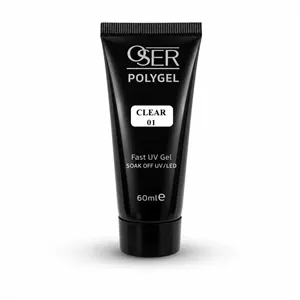 پلی ژل OSER رنگ CLEAR حجم 60 میل