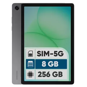 تبلت 11 اینچ سامسونگ مدل Galaxy Tab A11 Plus 5G، ظرفیت 256 گیگابایت و رم 8 گیگابایت، قابلیت پشتیبانی از سیم کارت،