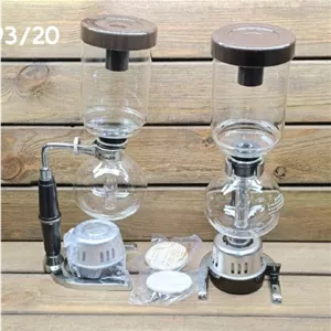 سایفون دسته مشکی 3cup (پست پیشتاز پس کرایه)