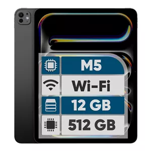 تبلت 13 اینچ اپل مدل IPad Pro 2025 M5 Wi-Fi ظرفیت 512 گیگابایت و رم 12 گیگابایت، رزولوشن دوربین 12 مگاپیکسل، پشتیبانی