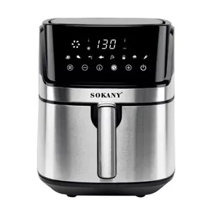 سرخ کن بدون روغن 8 لیتری 8042 SOKANY (پست پیشتاز پس کرایه)