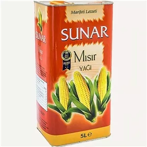 روغن ذرت سونار پنج لیتری ترکیه ای برای پخت و پز، سالاد، ماکارونی و...