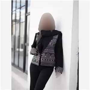 کت سوزن دوزی زنانه مدل الناز لایی کشی شده هندی درجه یک