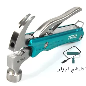 چکش 12 کاره با کیف برزنتی توتال