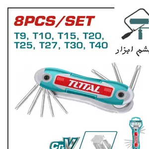 آلن چاقویی ستارهای 8 عددی توتال THT1061846
