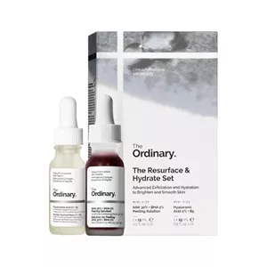 پک دو عددی لایهبردار و آبرسان اوردینری The Ordinary (پک ریسرفیس و هیدریت)ست جوانساز، صافکننده و مرطوبکننده پوست