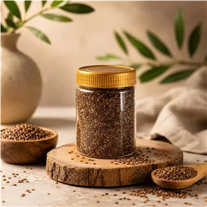 کنجد قهوه ای 250 گرمی