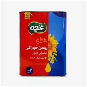 روغن نیمه جامد 5 کیلویی غنچه