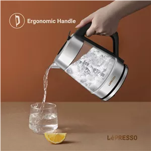 کتری برقی شیشه ای هوشمند LePresso مدل LP008 LePresso Smart Glass Electric Kettle