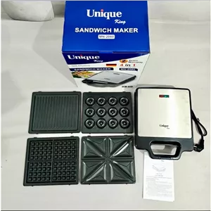 ساندویچ ساز 4 کاره یونیک- قدرت 3000W وات مدل MN-2080