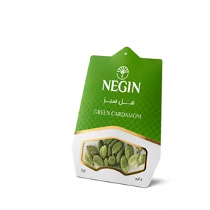 هل سبز ممتاز 5 گرمی، خوشعطر، دانه درشت و تازه