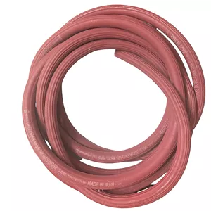 شلنگ گاز ایران یاسا مدل دولایه ضدحریق نخ دار کد 8mm
