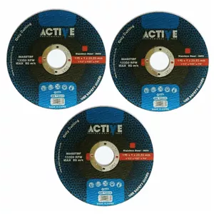 صفحه فرز استیل بر اکتیو مدل 115X1 بسته 3 عددی