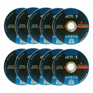 صفحه فرز استیل بر اکتیو مدل 115X1 بسته 10 عددی