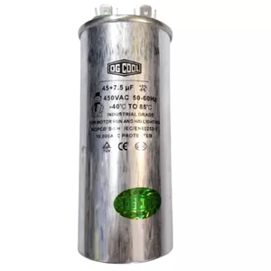 خازن 7.5+45 میکروفاراد مارک OG COOL