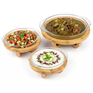 کاسه پایه چوبی صوفیا