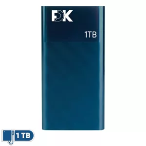 همراه اس اس دی اکسترنال فدک مدل K7 ظرفیت 1 ترابایت رابط USB 3.2 Gen2 همراه