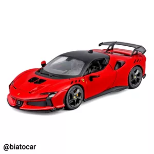 ماکت ماشین فلزی فراری اس اف 90 ایکس ایکس 1 24 بوراگو ferrari sf90 xx burago