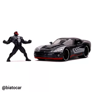 ماکت ماشین فلزی دوج وایپر و فیگور ونوم 1 24 dodge viper