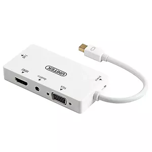 تبدیل MiniDisplay به HDMI,DVI,VGA یونیتک مدل Y-6354WH کد 9676
