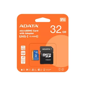 کارت حافظه microSD ای دیتا مدل Premier V10 A1 کلاس 10 استاندارد U1 سرعت 100MBps ظرفیت 32 گیگابایت