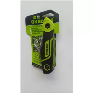 ست آچار ستاره ای (Torx تاشو8 عددی OKBOONS با کیفیت 