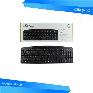صفحه کلید رویال مدل RK168 (پس کرایه)