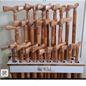 عصا چوب راش خراطی شده