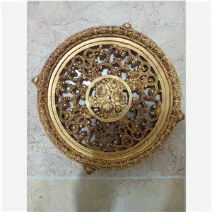 سینی پلی استر گرد دسته دار 