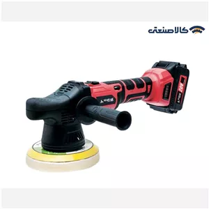 پولیش شارژی اوربیتالی 20 ولت براشلس دور متغییر محک BOS-150 Kit 