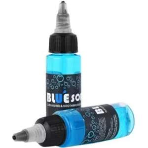 محلول تمیزکننده و درمانی تاتو بلوسوآپ Blue Soap حجم 40میلی 