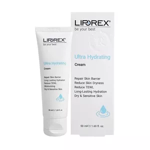 کرم آبرسان لیپورکس مناسب پوست خشک و حساس حجم 50mL