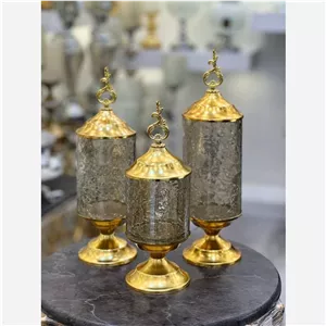  کندی سه سایز پایه دار آبگز شیشه آبگز