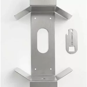 نگهدارنده شلنگ دیواری ساده استیل کریپر (ظرفیت 20 متر) + هدیه جاکلیدی و دربازکن