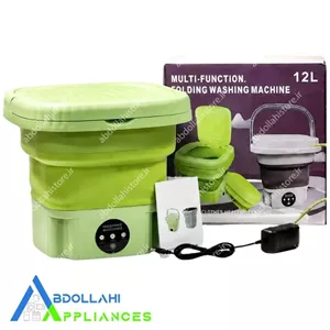 مینی واش تاشو مسافرتی 6.5 لیتری با خشک کن-مینی واش قابل حمل-مینی واش تاشو-مینی واش مسافرتی
