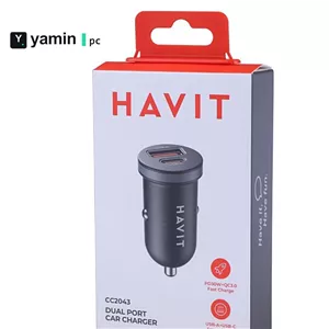 شارژر فندکی هویت مدل cc2043