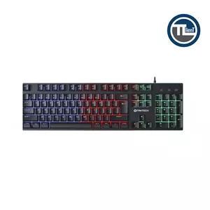 کیبورد سیمی گیمینگ فنتک مدل FIGHTER III K614L Black