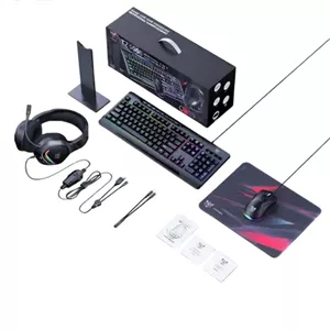 ست گیمینگ اونیکوما مدل TZ5008 شامل کیبورد، موس، هدست و پد موس