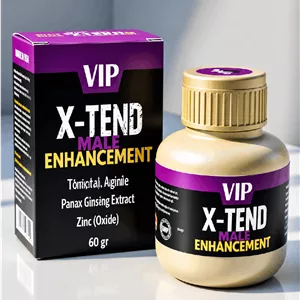 کرم سهکاره X-TEND Male Enhancement مدل VIP حجم 60 گرم 