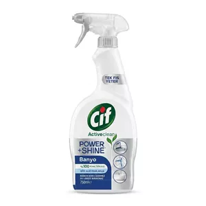 اسپری جرم گیر و براق کننده حمام جیف مدل Power and Shine اصل ترکیه حجم 750 میل