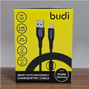 کابل شارژ آیفون BUDI DC212L