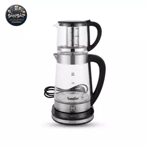 چایساز لمسی و حرفهای سونیفر (Sonifer) مدل SF-2119ظرفیت 2 لیتربدنه پیرکس و استیل ضدزنگ