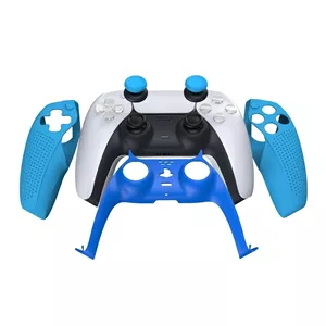 کاور دسته به همراه کاور آنالوگ و فلاپ دسته ps5 ( نو ) 1