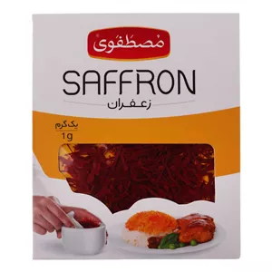 زعفران درجه یک مصطفوی مقدار 1 گرم