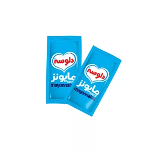 سس تکنفره مایونز کمچرب دلوسه -20 گرم بسته 50 عددی