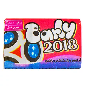 آدامس بادکنکی فوتبالی شیرین عسل - 4.5 گرم بسته 50