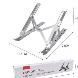 استند رومیزی لپتاپ و تبلت جنس پلاستیکی کیفیت معمولی LAPTOP STAND